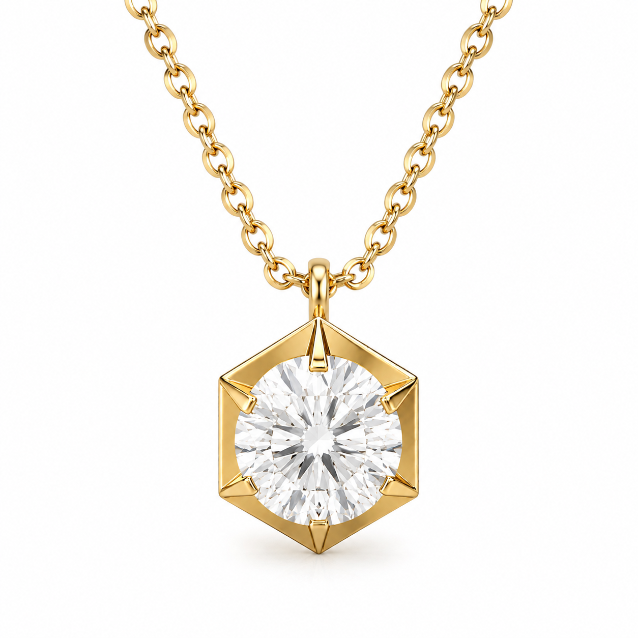 Lopoly round pendant