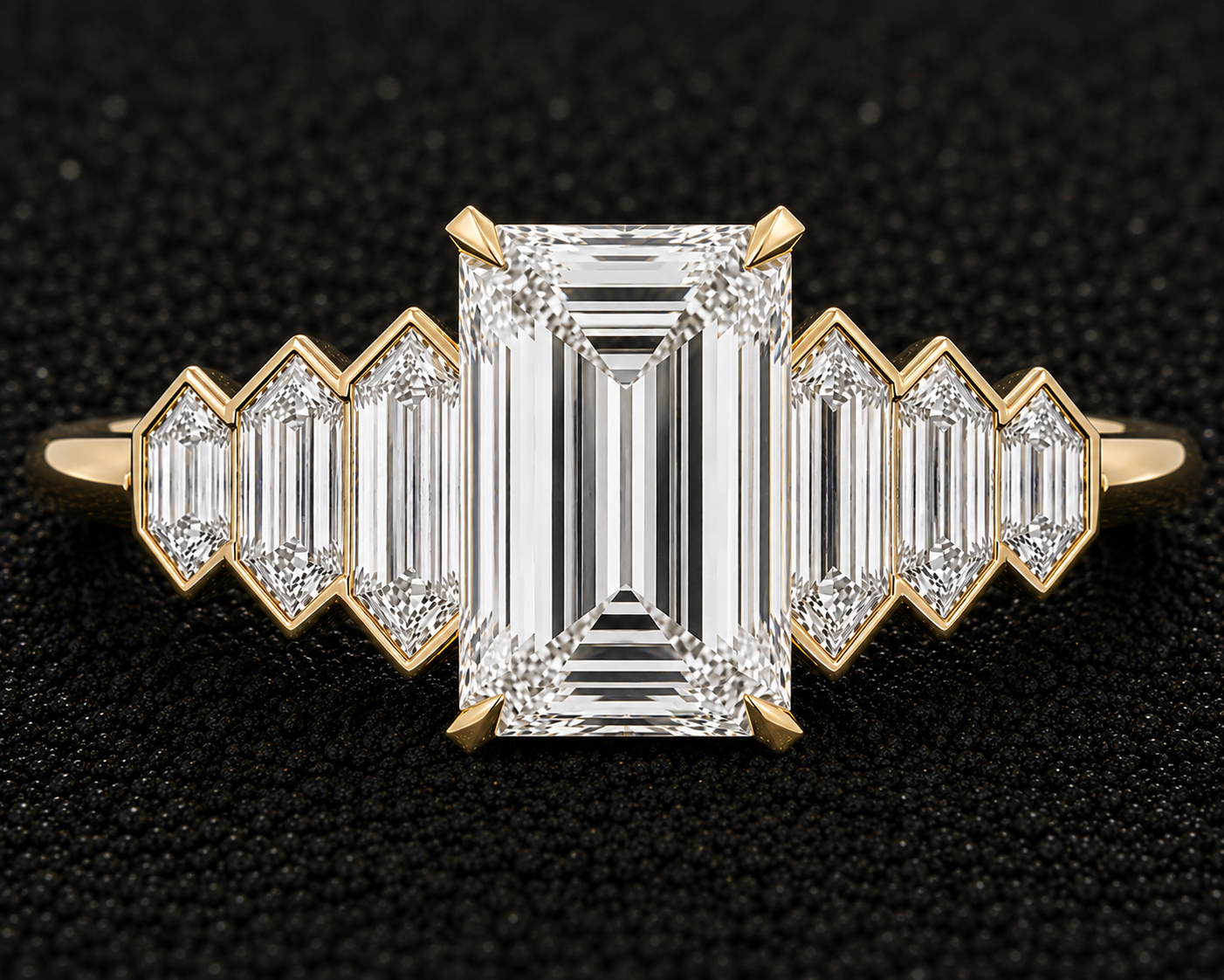 emerald cut comission