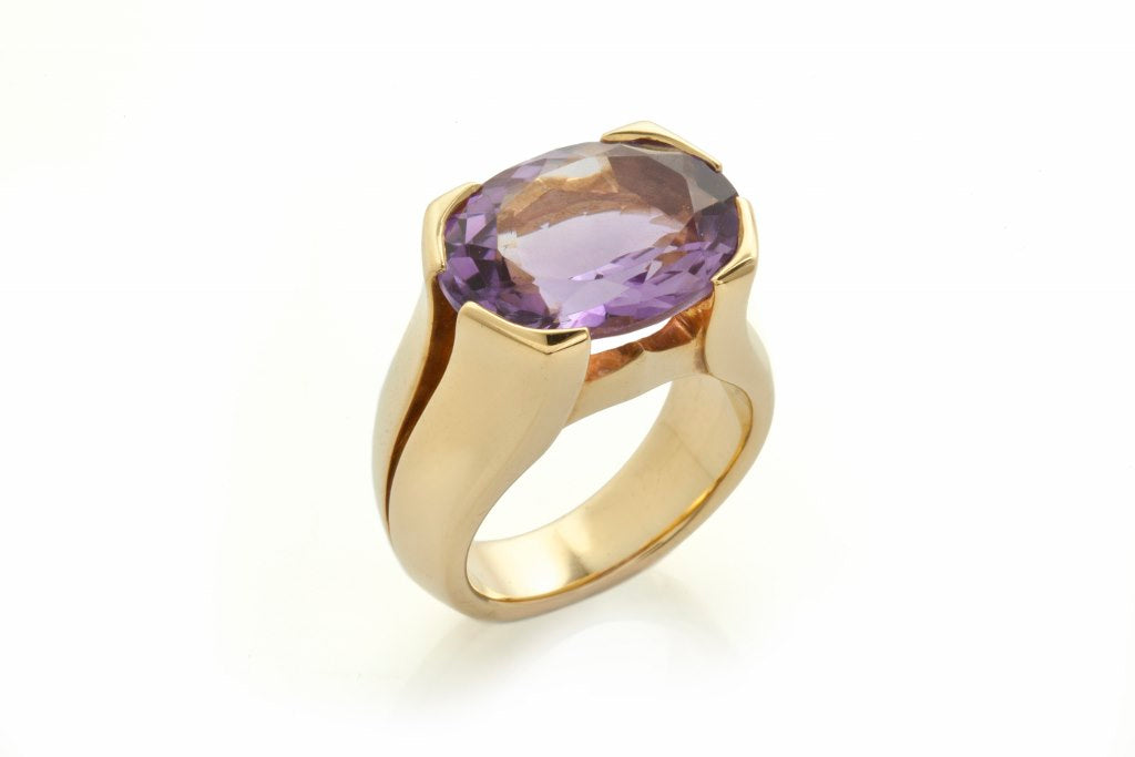 Amethyst Viper ring