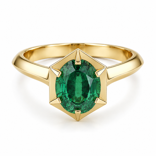 Lopoly Oval Emerald - Karl Karter