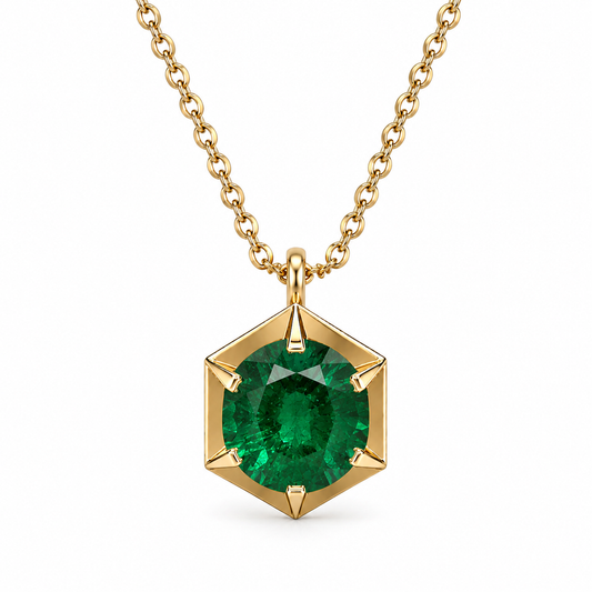 Lopoly EEmerald necklace - Karl Karter