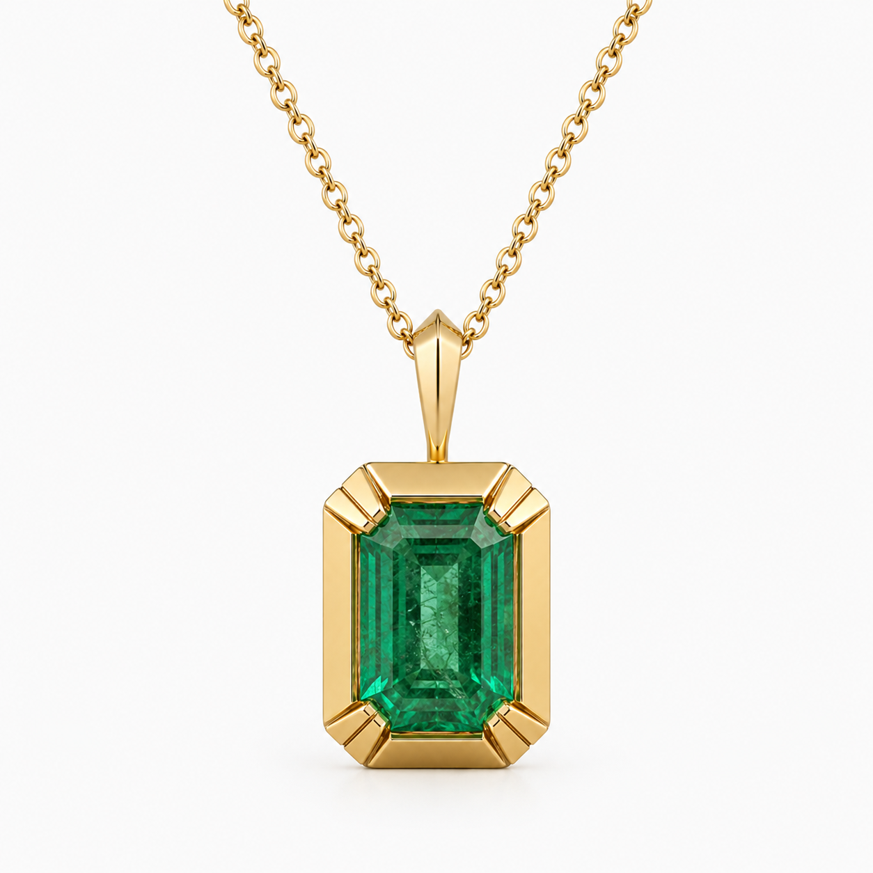 Lopoly Emerald pendant