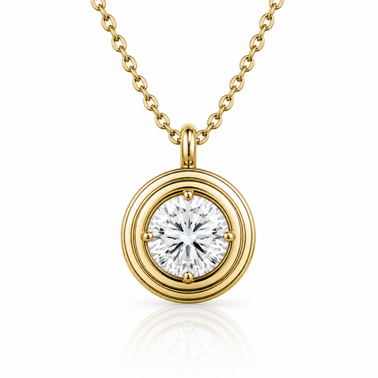 round Stata necklace