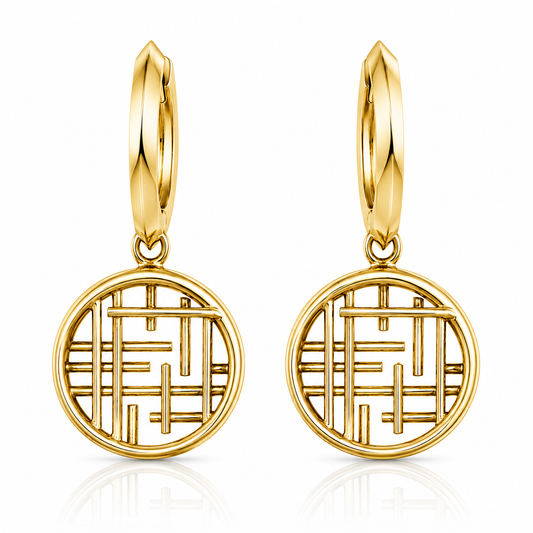 bamboo earrings