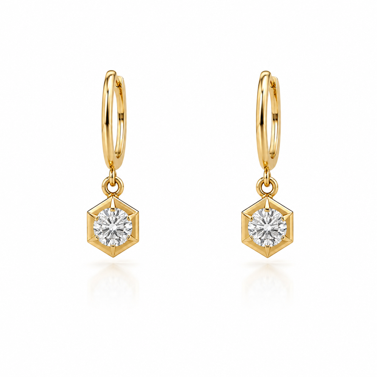 1 carat hex lopoly drops