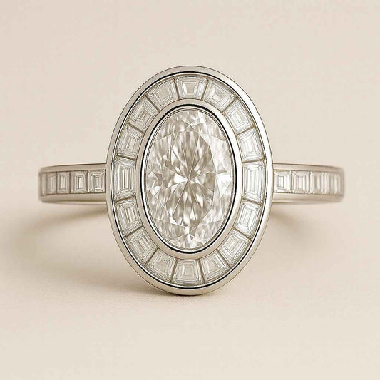 oval halo