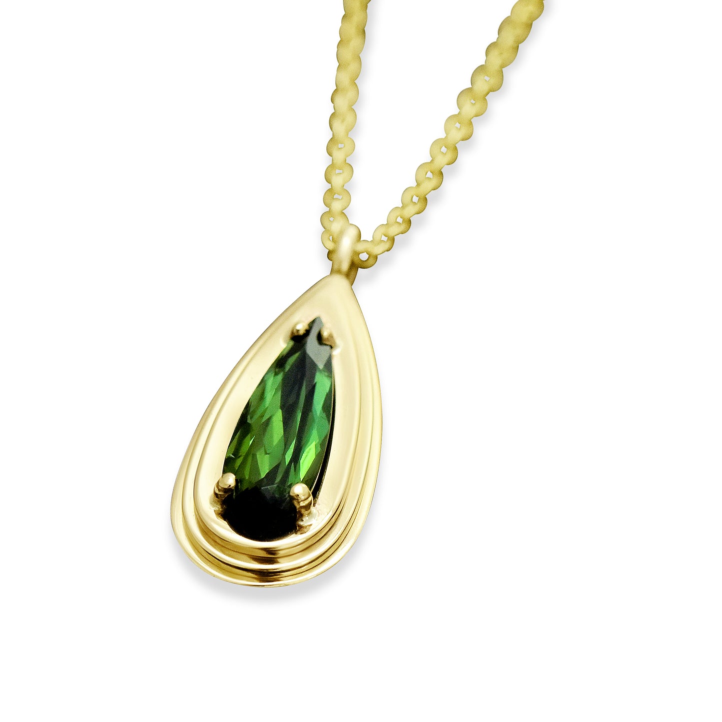 Pear Strata Pendant