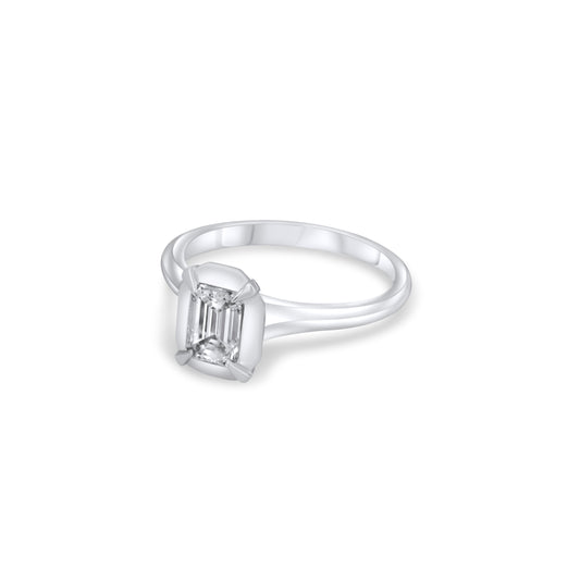 Emerald cut LoPolly