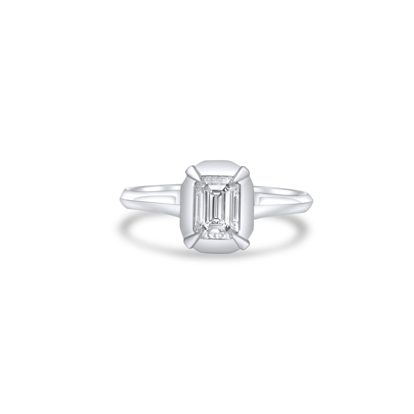 Emerald cut LoPolly