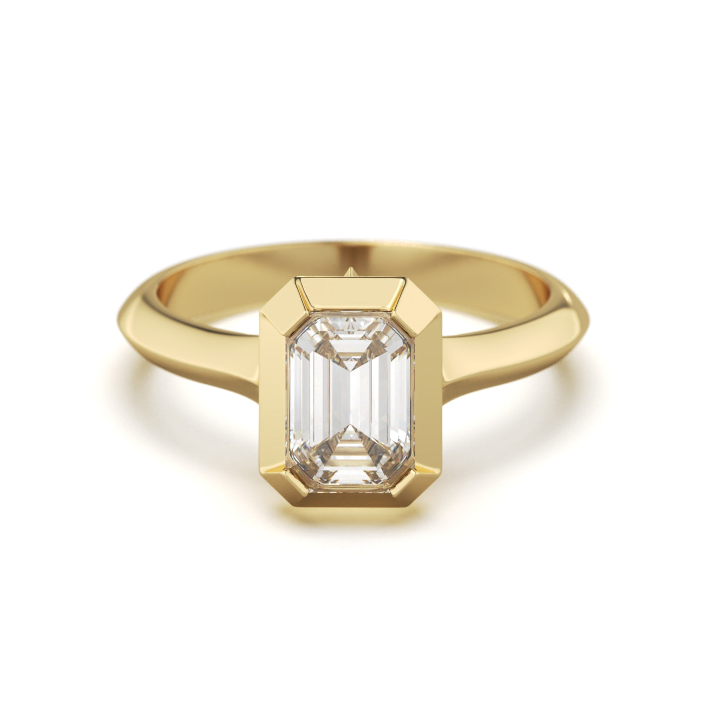 Lo-Poly Emerald cut