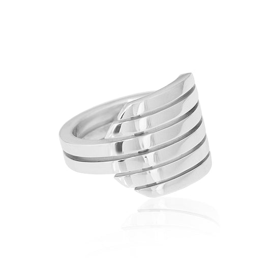 Linear signet Ring